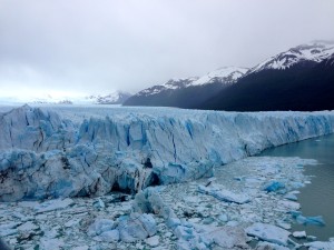 The spectacular Perito Mereno glacier