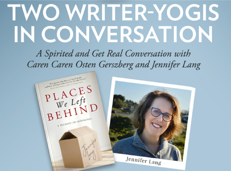 Two Writer-Yogis in Conversation Event from Caren Osten