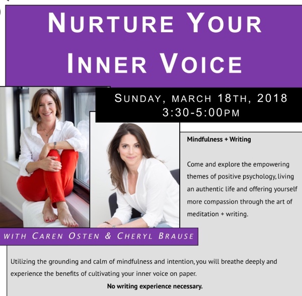 Nuture your inner voice with Caren Osten